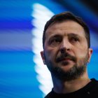 Imagen de archivo del presidente ucraniano, Volodímir Zelenski. EFE/EPA/OLIVIER MATTHYS