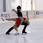 Acto de clausura de la pista de hielo de Espacio León.