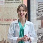 La cirujana del Hospital El Bierzo Tania Funes.