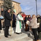San Antón bendice a los animales en La Bañeza.