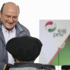 Imagen de archivo del presidente del Euzkadi Buru Batzar de EAJ-PNV, Andoni Ortuzar. EFE/ Luis Tejido