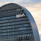 Imagen de la sede del BBVA en Madrid.