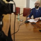 El subdelegado del Gobierno en León, Héctor Alaiz Moretón.