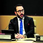 Aldama, durante una de sus comparecencias