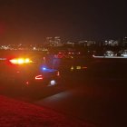 Los equipos de rescate han buscado durante horas algún superviviente en las frías aguas del río Potomac