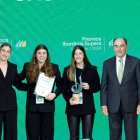 Un momento de la entrega de premios de Iberdrola.