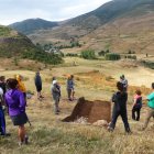 Jornada de puertas abiertas en la excavación agraria de Torrestío.