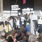 Una movilización popular registró la demanda de la sociedad leonesa con el tren de vía estrecha.