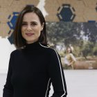 Imagen de la actriz Aitana Sánchez-Gijón durante la presentación de la película ' 'Tierra baja'. /Archivo. EFE/J.P. Gandul