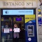 Administración de lotería donde se vendió el boleto premiado.