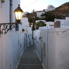 Imagen de archivo de las calles de una isla de Grecia. EFE/ Emma Pons Valls