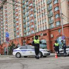 El conjunto residencial  Aliye Parusa (Velas Purpuras), situado a orillas del río Moscova. EFE/EPA/YURI KOCHETKOV