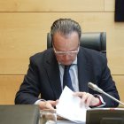 El presidente del Consejo de Cuentas de Castilla y León, Mario Amilivia, presenta para su departe y votación el proyecto del Plan Anual de Fiscalizaciones para 2025.