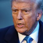 El presidente de Estados Unidos, Donald Trump, el pasado 31 de enero, durante una intervención en la Casa Blanca, en Washington DC (EE.UU.). EFE/Will Oliver