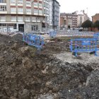 La obra continúa tras el reventón del 21 de enero en Fernández Ladreda.