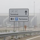 Instalaciones del Aeropuerto de León.