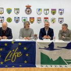 Un momento de la presentación de la campaña.
