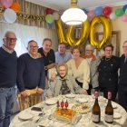 Celebración de cien cumpleaños de Conchita Pedrinaci.