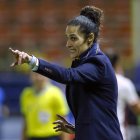 Imagen de archivo de la seleccionadora española de fútbol, Montse Tomé. EFE/ Julio Muñoz