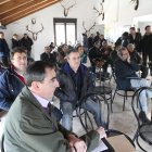 Imagen de archivo de una puja de caza en Pereda.