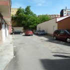 Parte de la calle Santa Colomba en la localidad de Astorga.