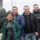 Susana Ropero lidera una nueva etapa con expertos como Héctor de Castro, José Ignacio Celadilla y Abel Isaí Cabero, que posan en la escultura de los aluches.