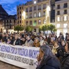 Concentración en Málaga en repulsa port el asesinato machista en Benalmádena.