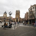 Plaza Mayor de La Bañeza, en una imagen de archivo.
