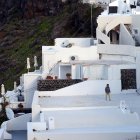 Vista de la isla de Santorini el pasado 4 de febrero, en una fotografía de archivo. EFE/EPA/ORESTIS PANAGIOTOU