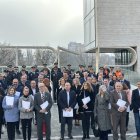 Foto de familia de la renovación del acuerdo sobre las policías locales.