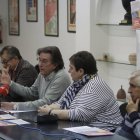 Presentación de la protesta convocada por los pensionistas de UGT para el 20 de febrero de 2025. F. Otero Perandones.