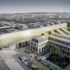 Imagen que recrea el proyecto millonario para Valladolid que levanta ampollas en León.