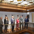 Imagen de archivo de la visita del presidente de la Junta a la Casa de la Poesía.