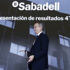 César González Bueno es el consejero delegado del Sabadell.