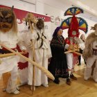 Los jurrus y los madamitos protagonizaron la presentación del Carnaval en León.