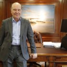 José Luis Díaz Villarig, en su despacho leonés.