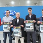 Momento de la presentación de la carrera de los 10 Kilómetros de La Virgen del Camino.