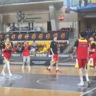 España juega hoy frente a Bélgica en el Palacio de Deportes de León.