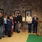 Torreón de los Tovar que cuenta con tres plantas útiles tras las obras.  Inauguración de la exposición de Carlos Saldaña.