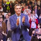 Pedro Sánchez el sábado, en el 15 Congreso Autonómico del PSOE de Castilla y León.
