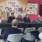 Parte del acto durante las jornadas técnicas sobre la PAC en Valencia de Don Juan.