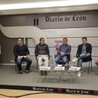 Óscar Díez, Juan Simón, Fraguas, Pérez y Raúl Castro.