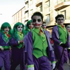 Desfile de Carnaval en Santa María del Páramo el año pasado, con integrantes de todas las edades que disfrutaron de este evento. MEDINA