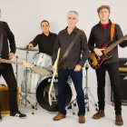 Formación actual de El Abogado Del Diablo con Moisés Ferrero, Miguel Manero, Domingo de Anta y Ricard López, que actuará este viernes en el Babylon.