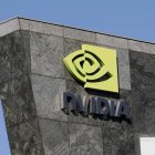 Vista exterior de las instalaciones de Nvidia en Santa Clara, California.