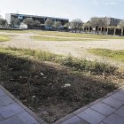 Parcela en la que se construirá el pabellón.
