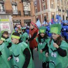 Desfile de disfraces del Colegio Sagrado Corazón por Carnaval en León.