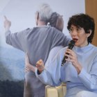 La ministra de Inclusión, Seguridad Social y Migraciones, Elma Saiz, en un encuentro sobre el futuro de las pensiones.