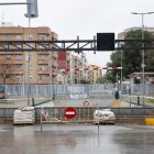 Vista general del túnel de la Estación en el que las compuertas que cierran el paso se han reforzado con sacos como medida preventiva ante la alerta nivel amarillo por lluvias decretada por el Centro de Coordinación de Emergencias de la Generalitat por lluvias en esa zona de la provincia de Valencia. EFE/Manuel Bruque