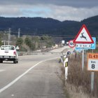 El kilómetro 8 de la CL-631 es uno de los más conflictivos por los jabalíes.